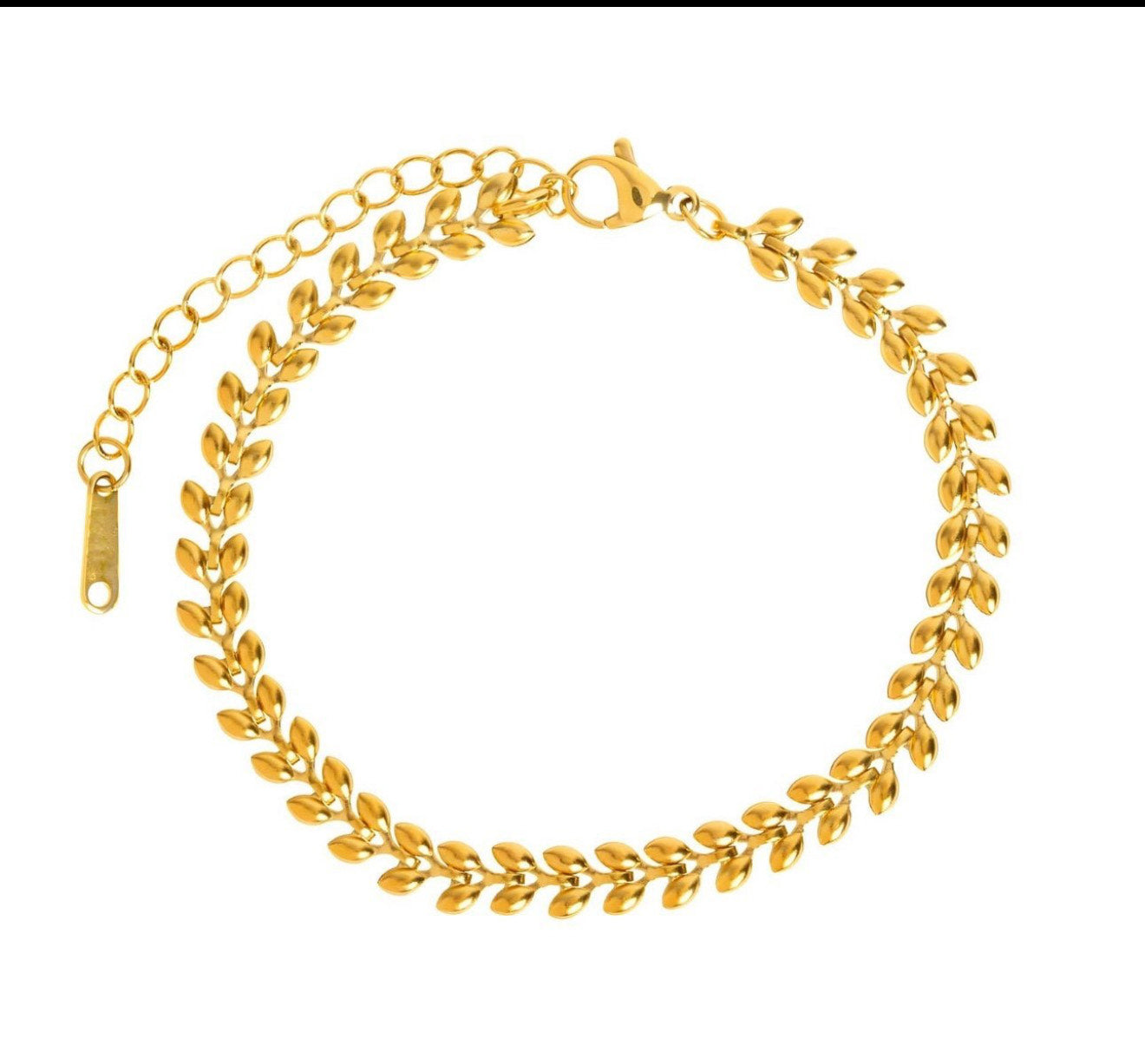 18K Gold Plated Chain Bracelet - Stylish Everyday Wear